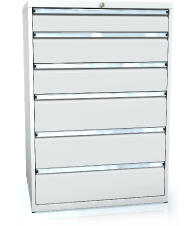 Drawer cabinet 1240 x 860 x 750 - 6x drawers